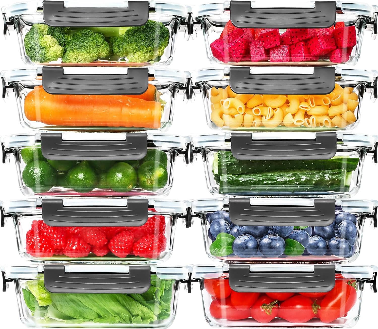 Glass Meal Prep Containers